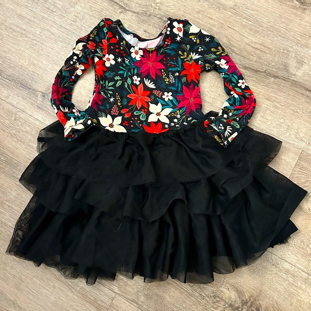 Little Sleepies Berry Merry Tutu Dress